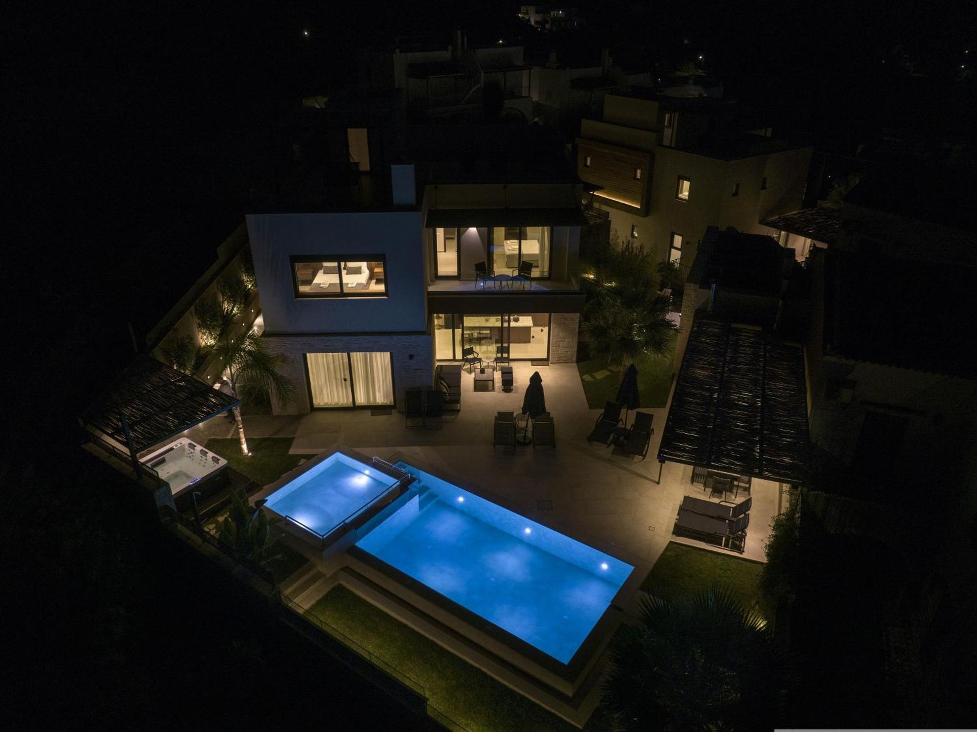 Almi-Cove Hilltop Villas Almirida Exterior foto